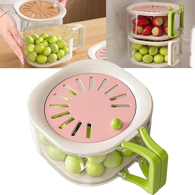 20 Pack 2-in-1 Kitchen Colander Basket Set – Wash, Drain & Store Your Food Effortlessly