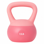Soft Kettlebell 10-50LBS Safe Strength Training Kettlebell Anti-Slip Grip Weight for Home Workouts and Men/Women/Beginners