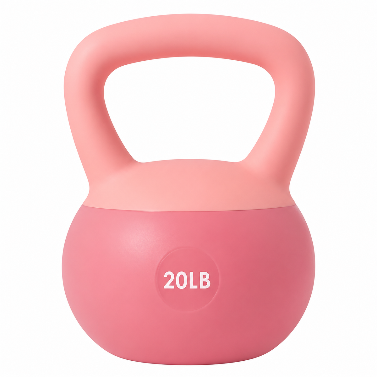 Soft Kettlebell 10-50LBS Safe Strength Training Kettlebell Anti-Slip Grip Weight for Home Workouts and Men/Women/Beginners