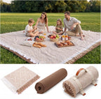 2 in 1 Extra Large 80"* 80" Rug Picnic Waterproof